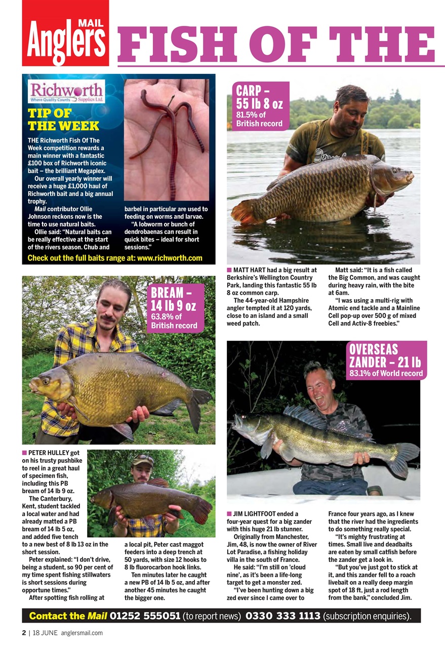Anglers Mail Preview Pages
