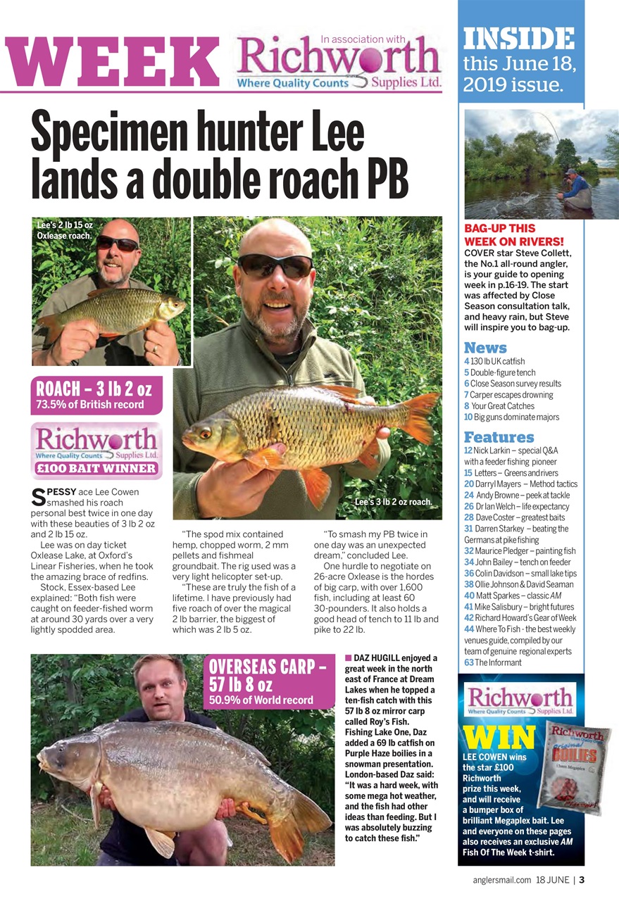 Anglers Mail Preview Pages