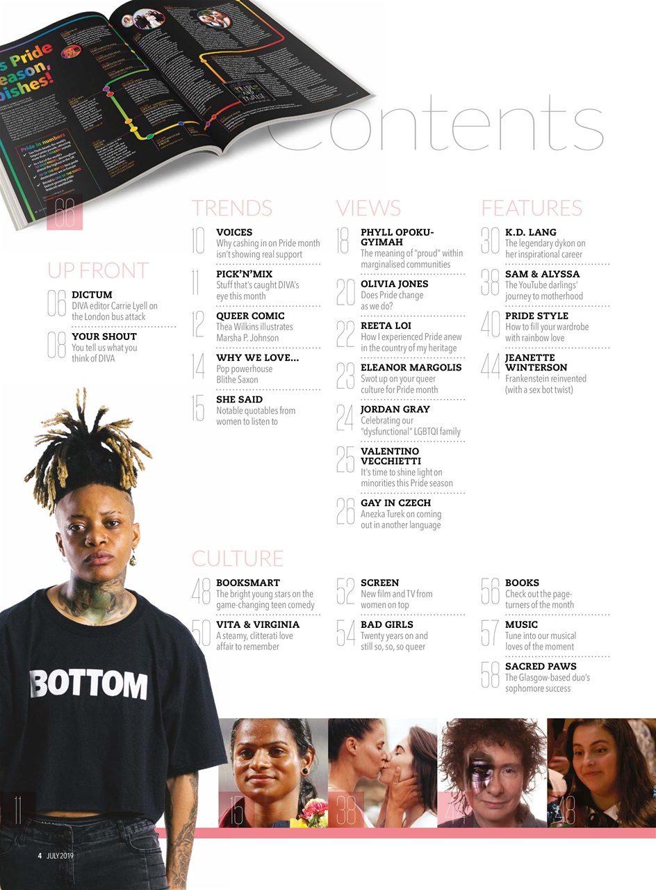 DIVA Magazine Preview Pages