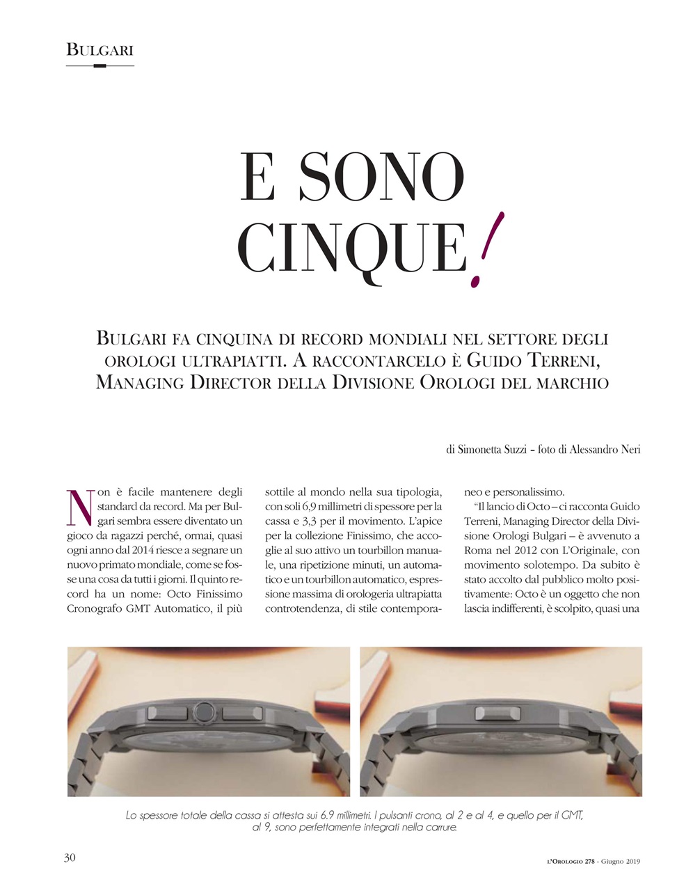 L'Orologio Preview Pages