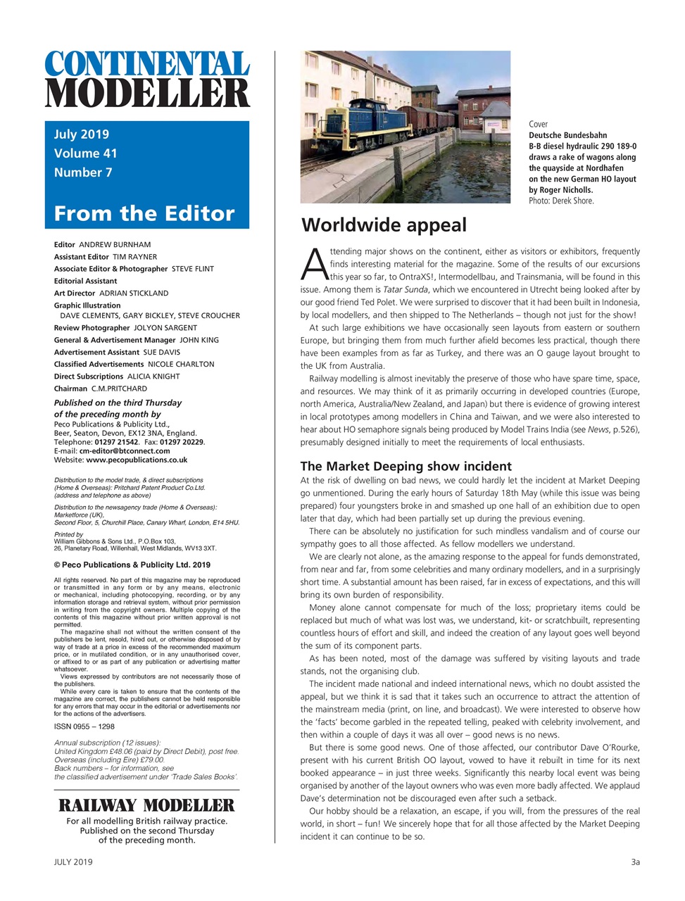 Continental Modeller Preview Pages