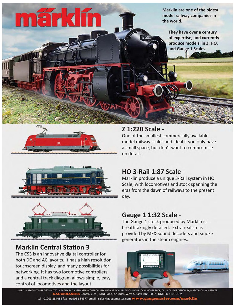 Continental Modeller Preview Pages