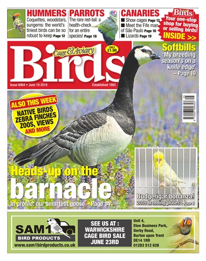 Cage & Aviary Birds issue 