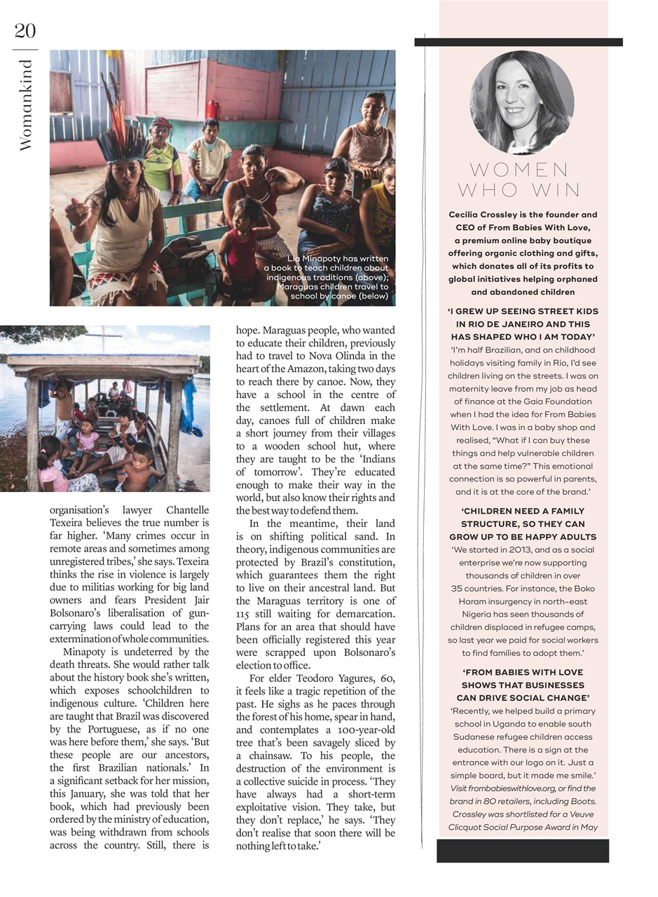 Marie Claire Preview Pages