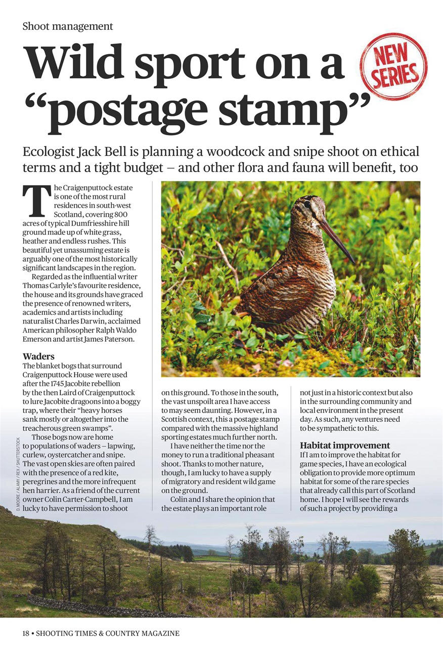 Shooting Times & Country Preview Pages