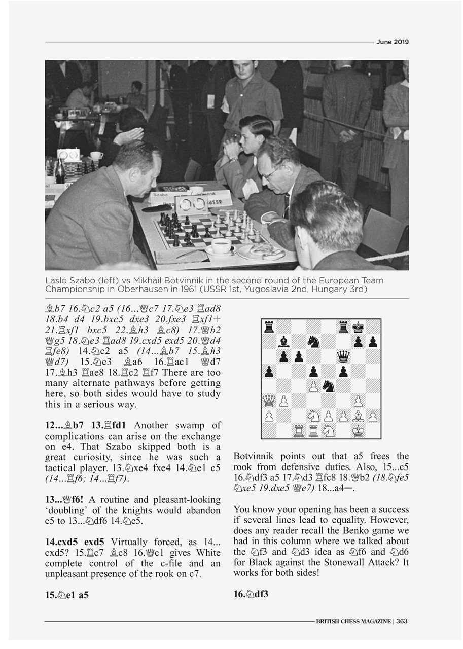 British Chess Magazine Preview Pages