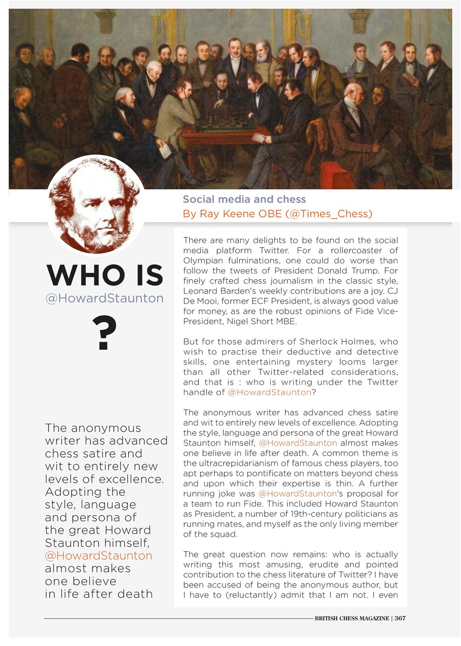 British Chess Magazine Preview Pages