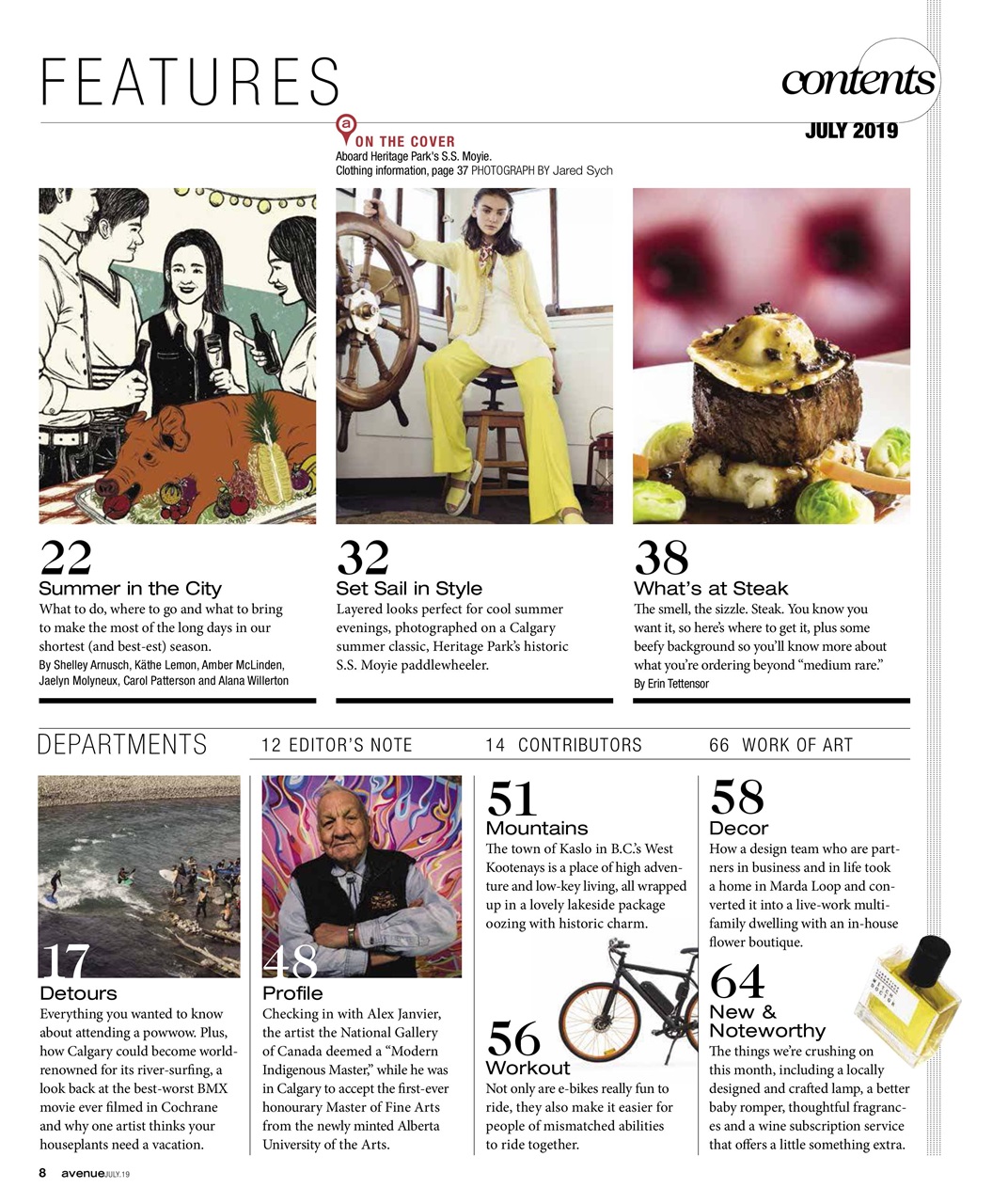 Avenue Calgary Preview Pages