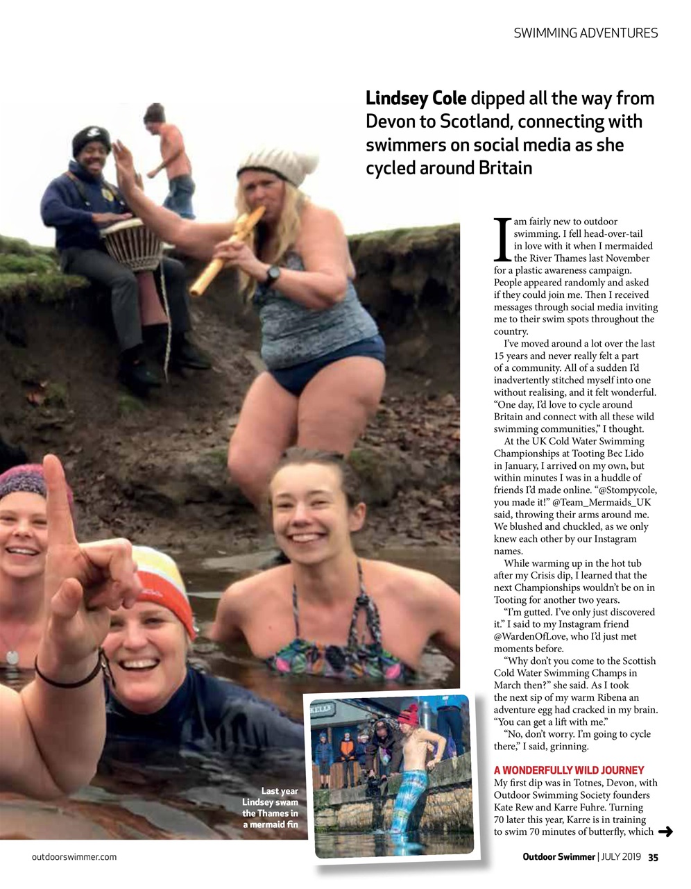 Outdoor Swimmer Preview Pages