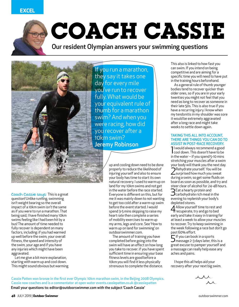 Outdoor Swimmer Preview Pages