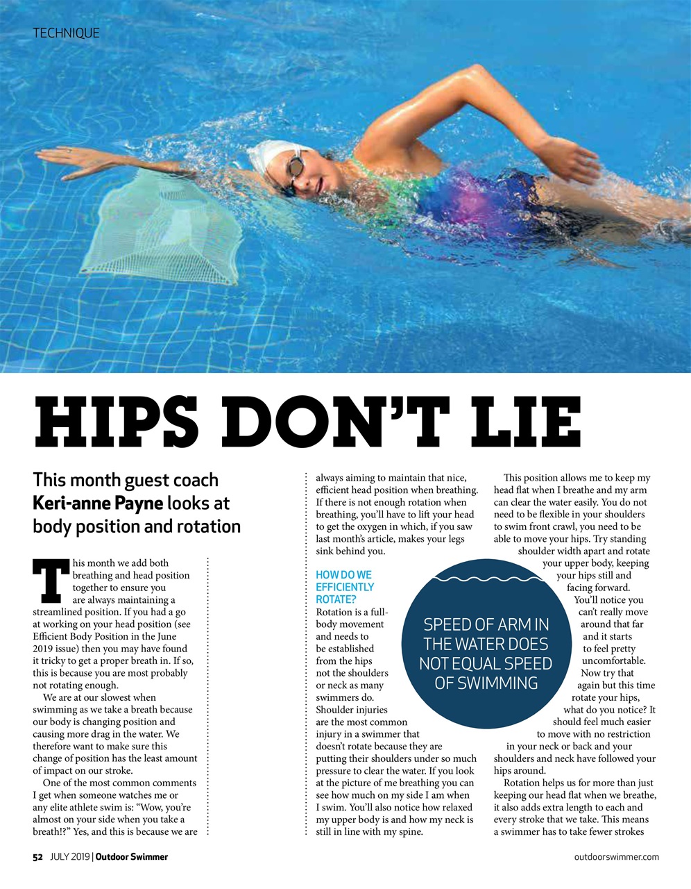 Outdoor Swimmer Preview Pages