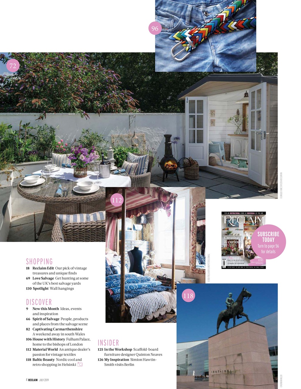 Reclaim Preview Pages