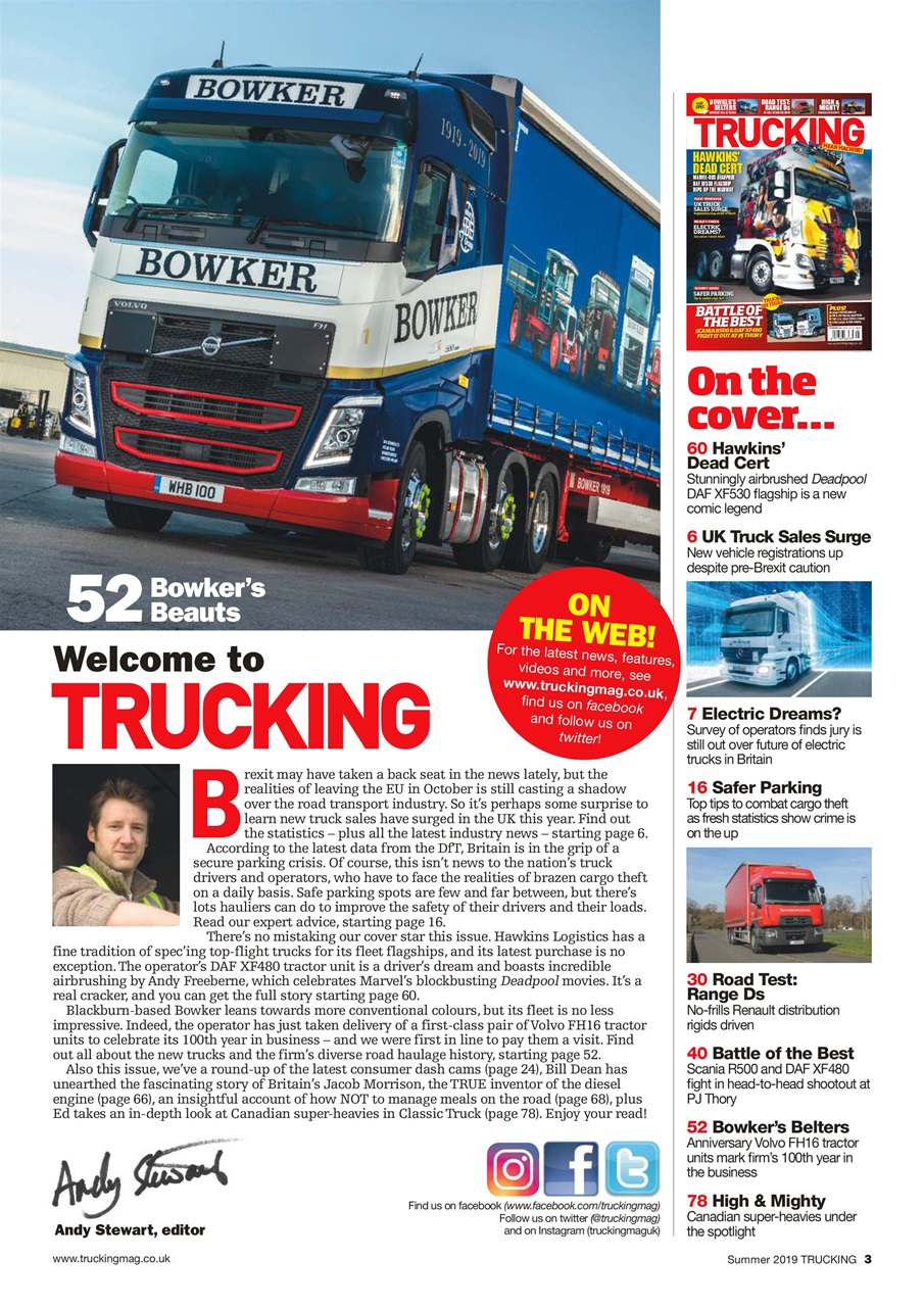 Trucking Magazine Preview Pages