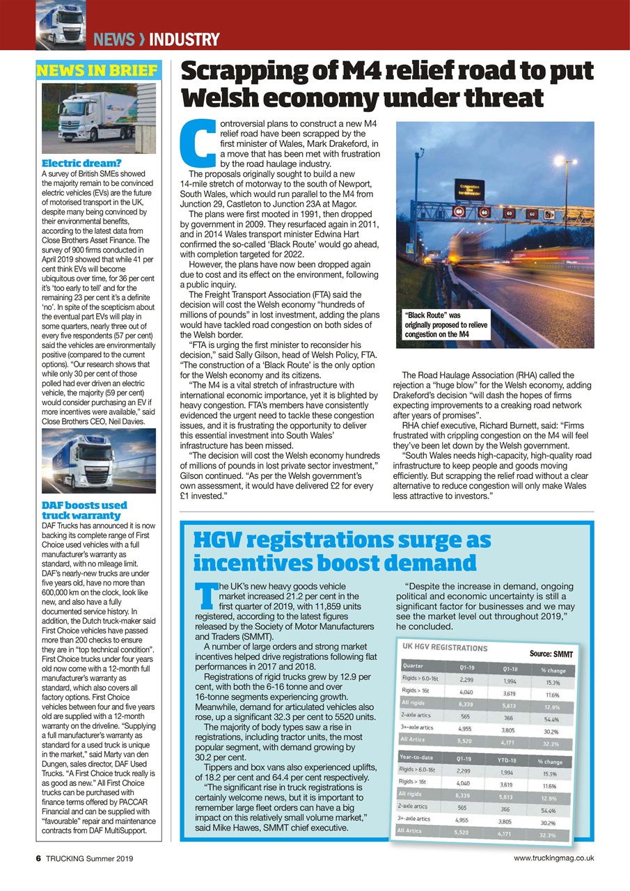 Trucking Magazine Preview Pages