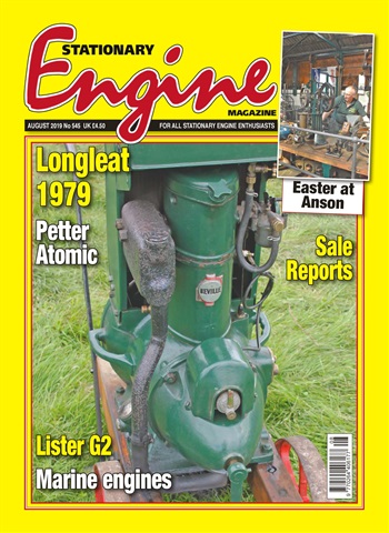 Stationary Engine issue August 2019