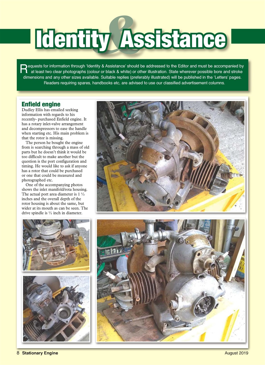 Stationary Engine Preview Pages