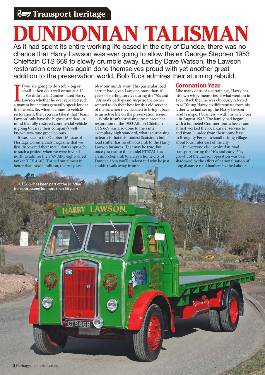Heritage Commercials Magazine Preview Pages