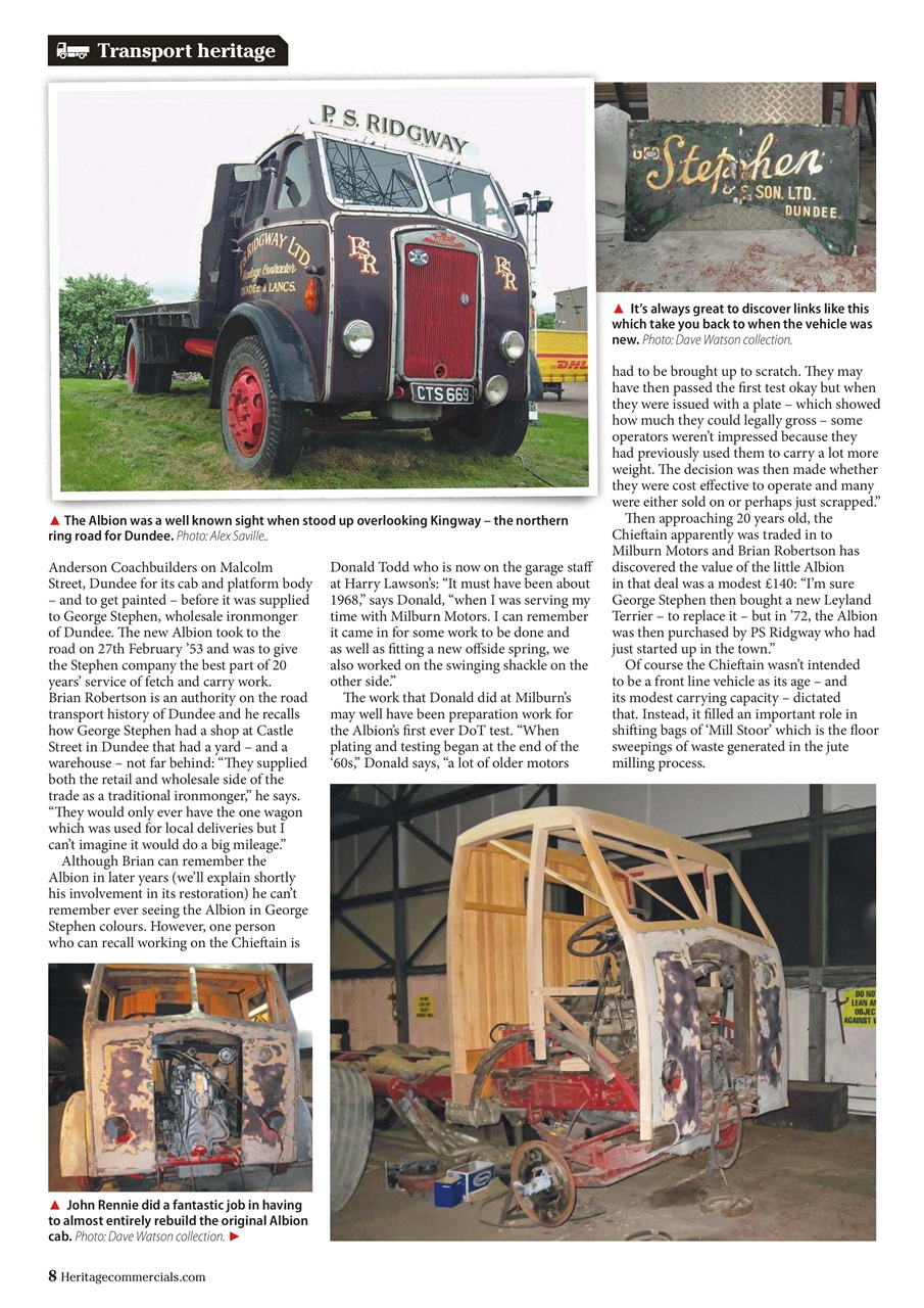 Heritage Commercials Magazine Preview Pages