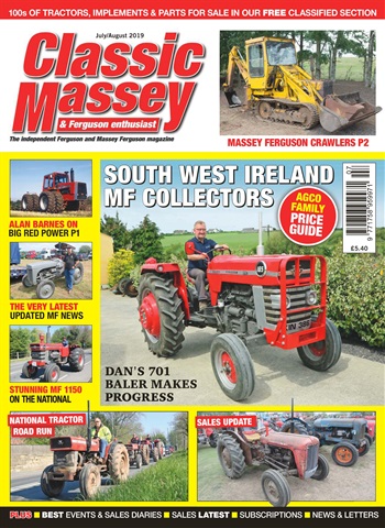 Classic Massey issue July/August 2019
