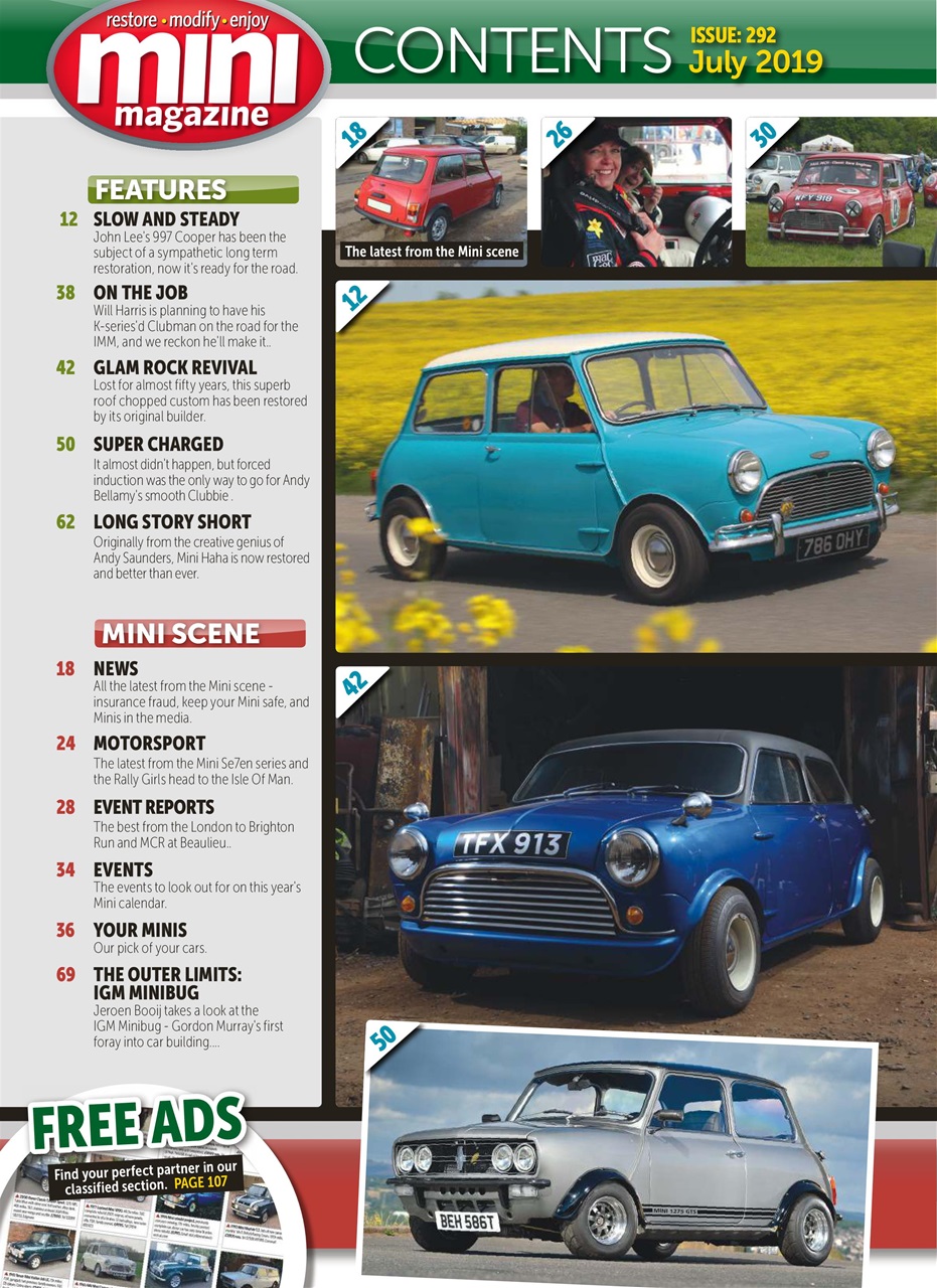 Mini Magazine Preview Pages