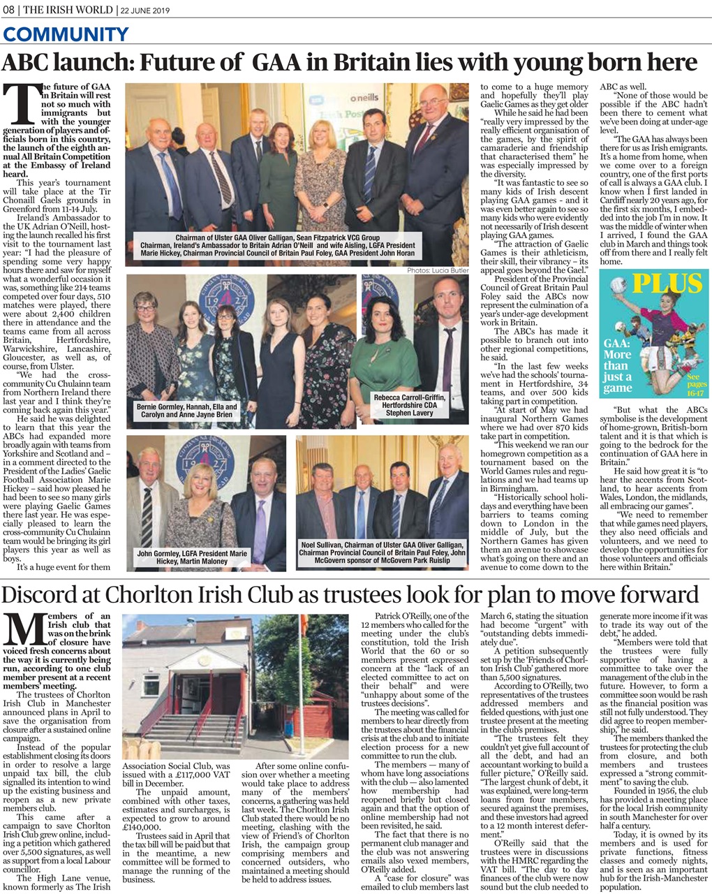 Irish World Preview Pages