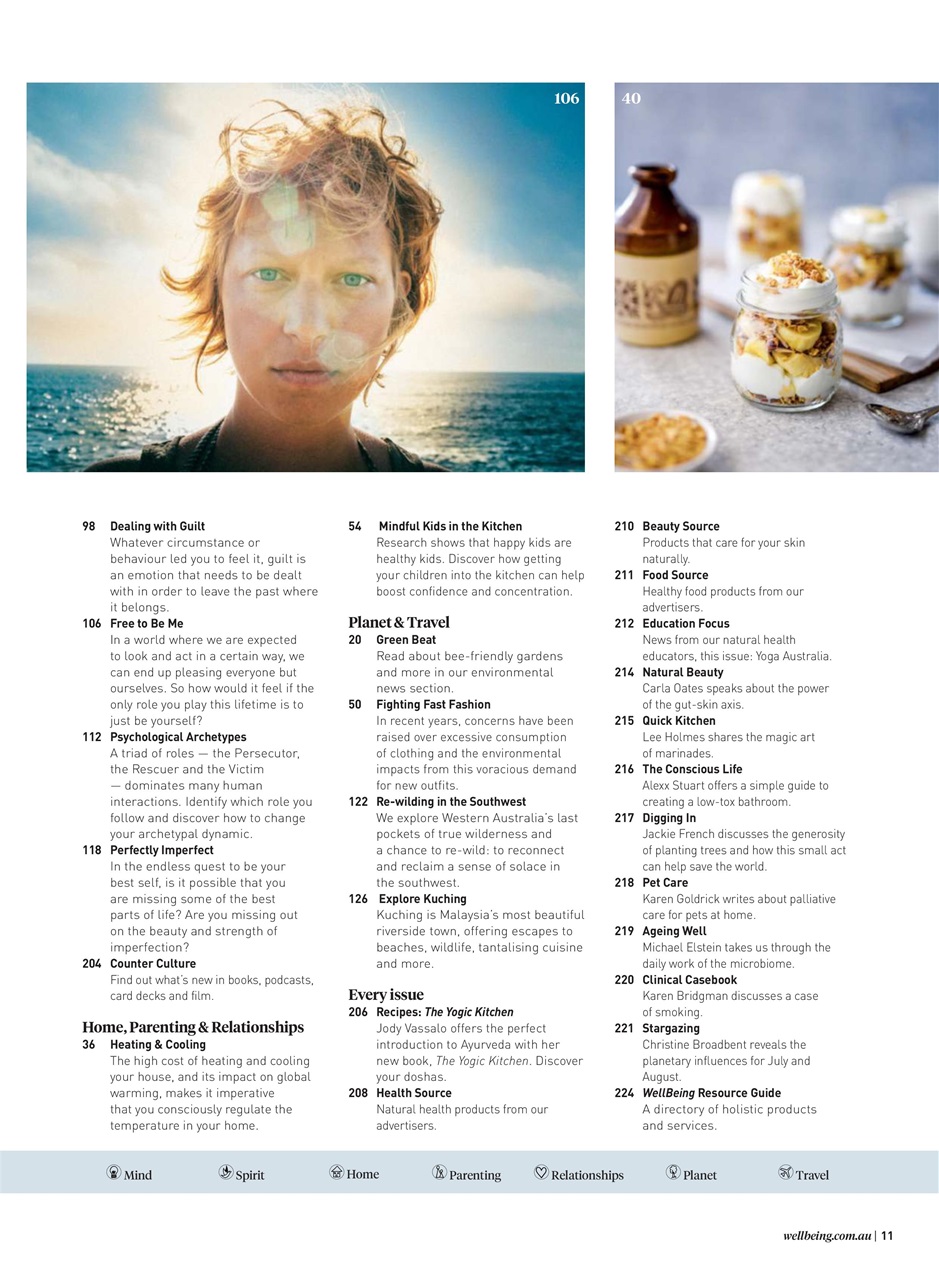 WellBeing Preview Pages