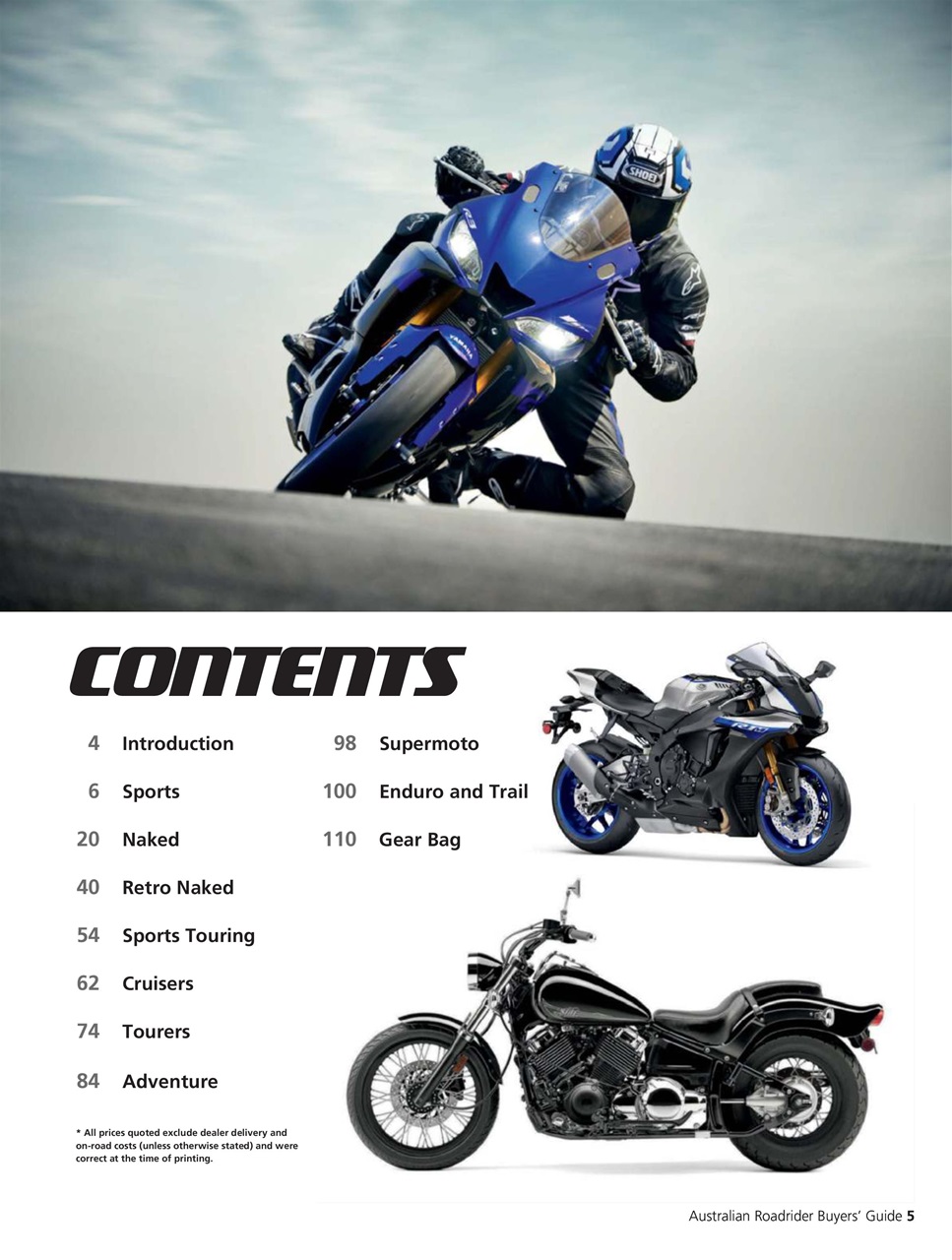 Road Rider Bike Guide Preview Pages