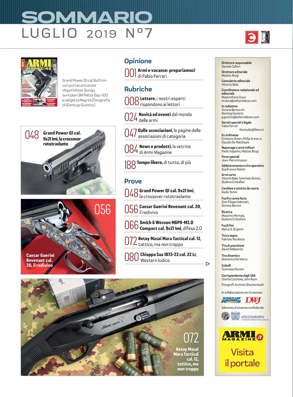 ARMI MAGAZINE Preview Pages