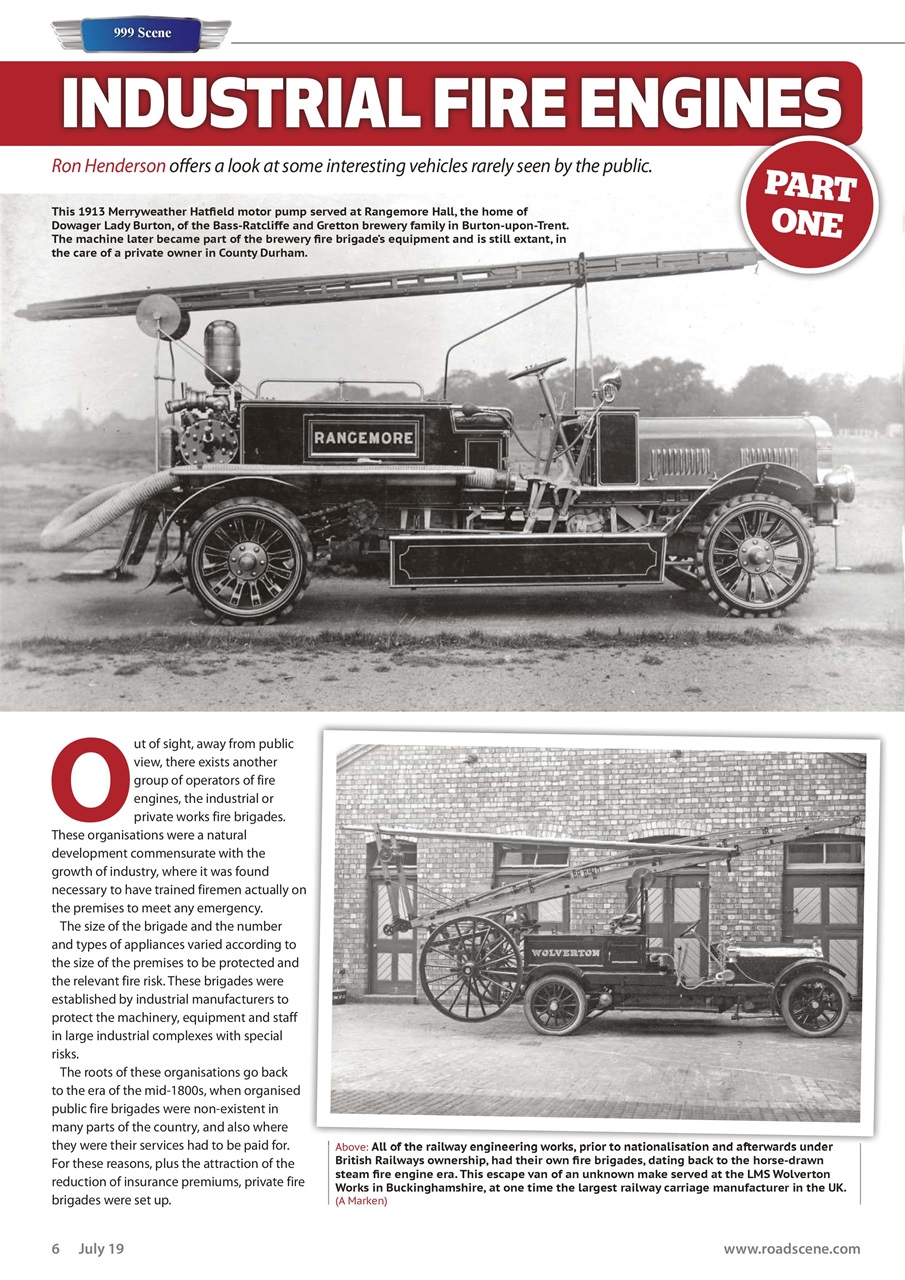 Vintage Roadscene Preview Pages