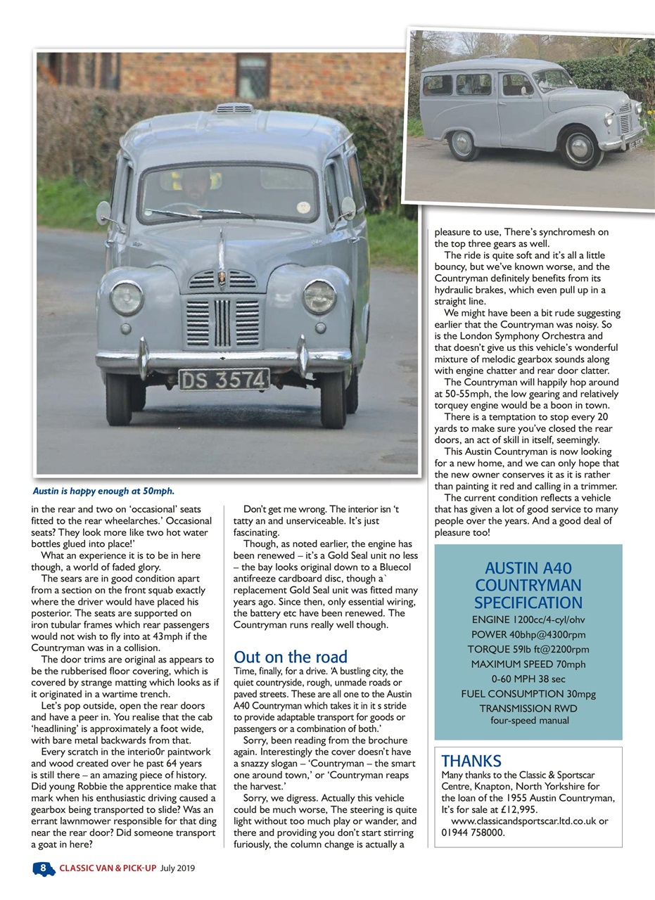 Classic Van & Pick-up Preview Pages