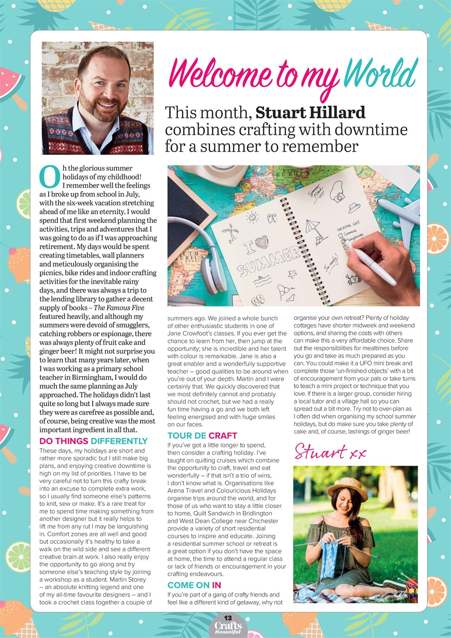 Crafts Beautiful Preview Pages
