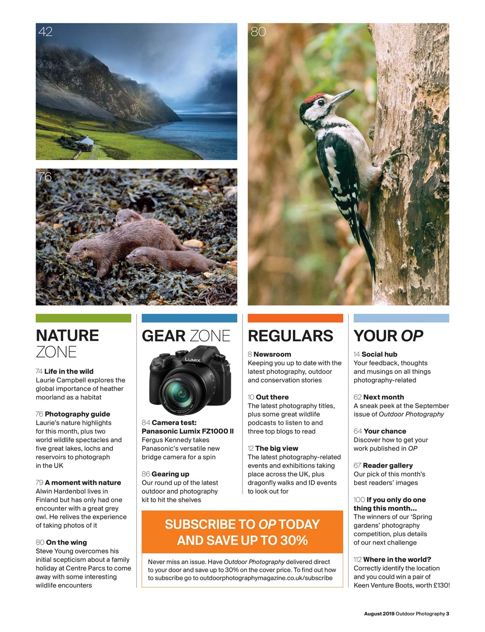 Outdoor Photography Preview Pages