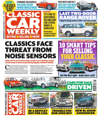 Classic Car Weekly issue 19th June 2019