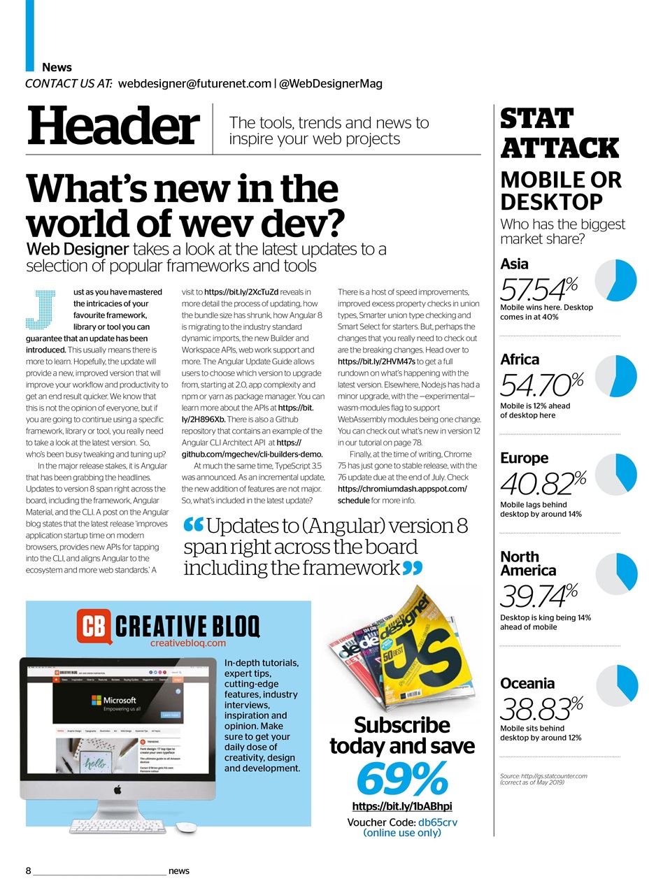 Web Designer Preview Pages