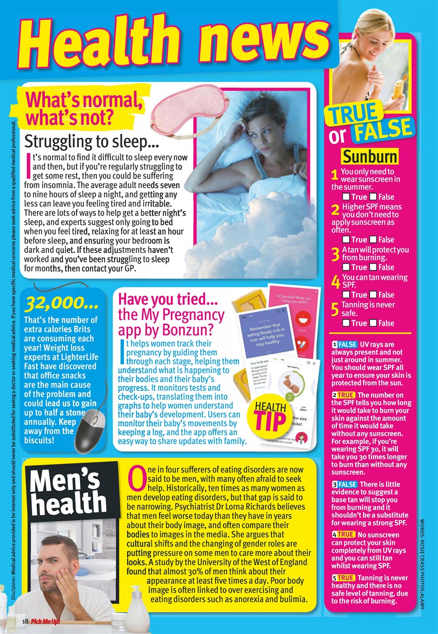 Pick Me Up Preview Pages