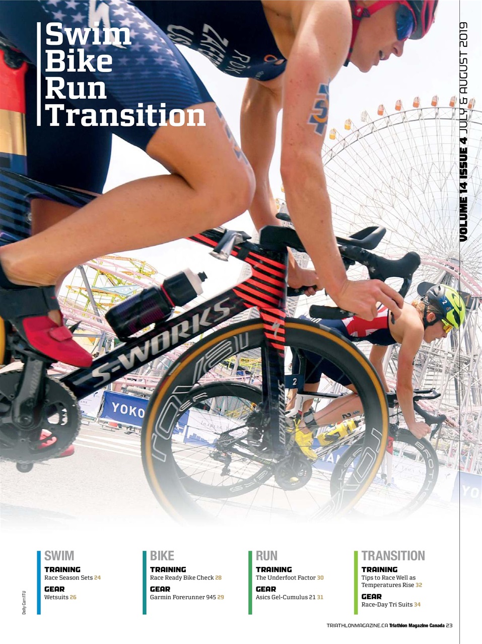 Triathlon Magazine Canada Preview Pages