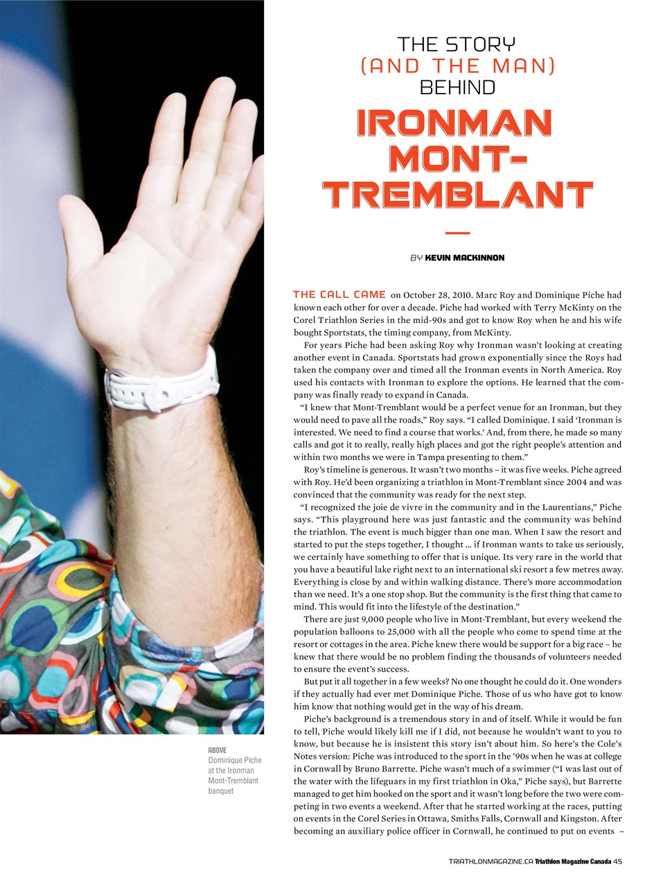 Triathlon Magazine Canada Preview Pages