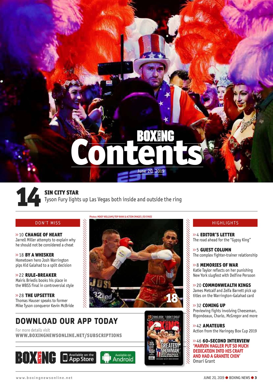 Boxing News Preview Pages
