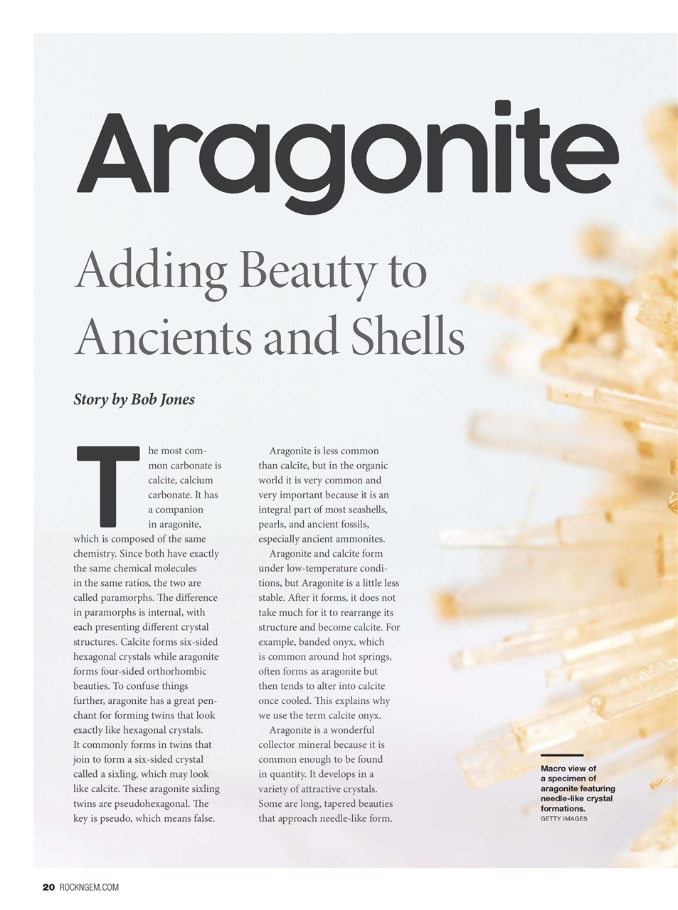 Rock&Gem Magazine Preview Pages