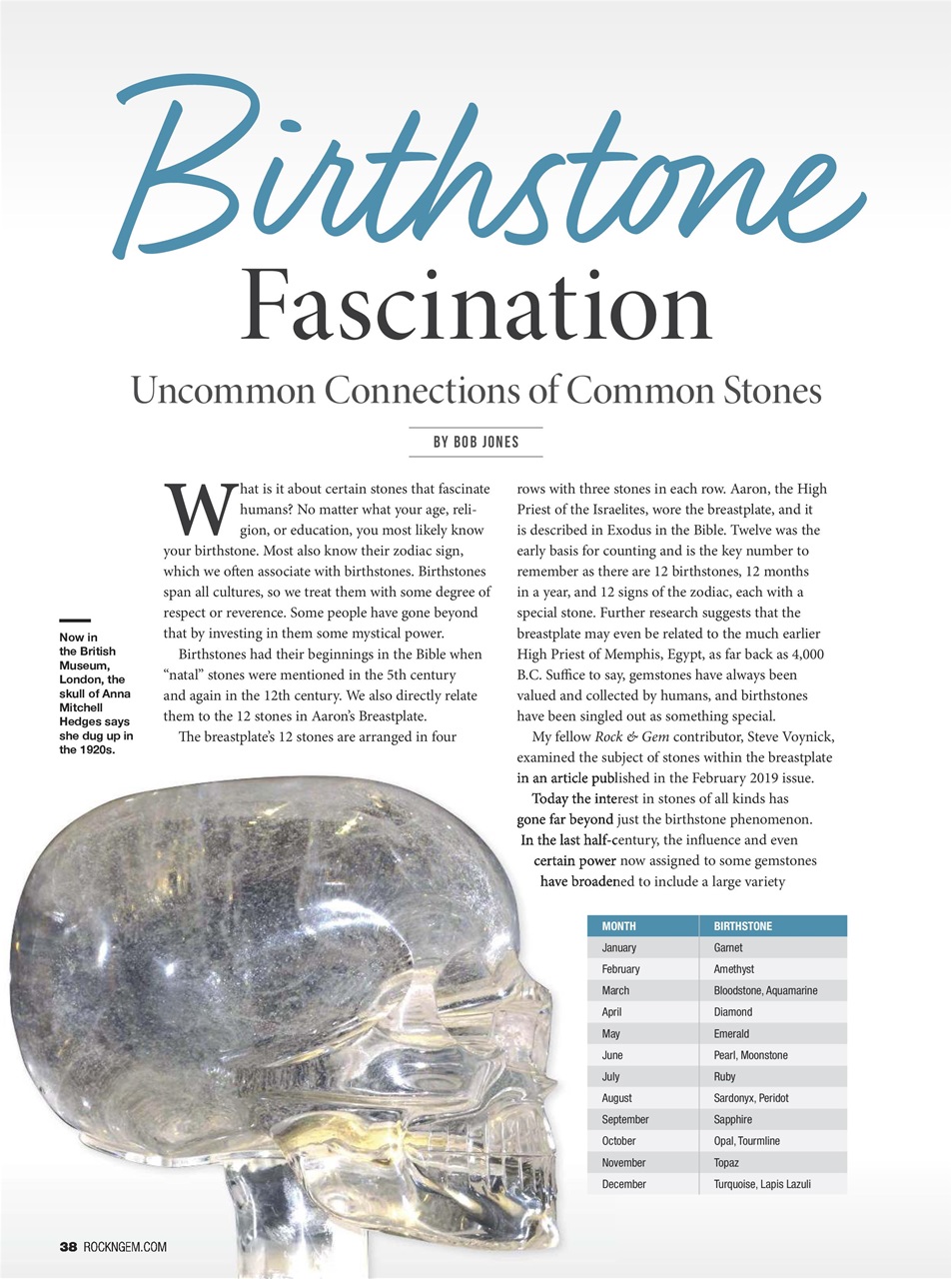 Rock&Gem Magazine Preview Pages