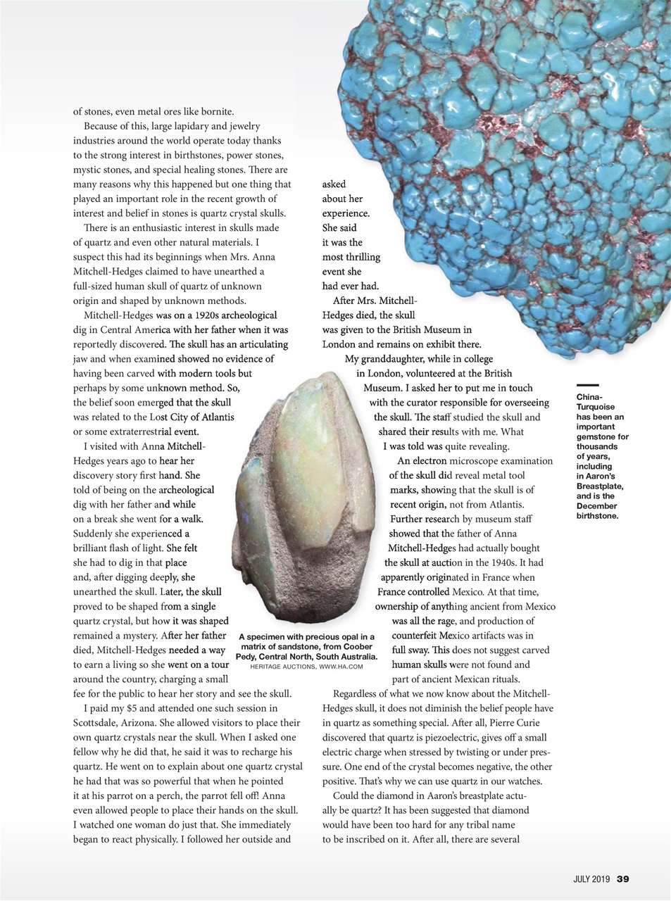 Rock&Gem Magazine Preview Pages