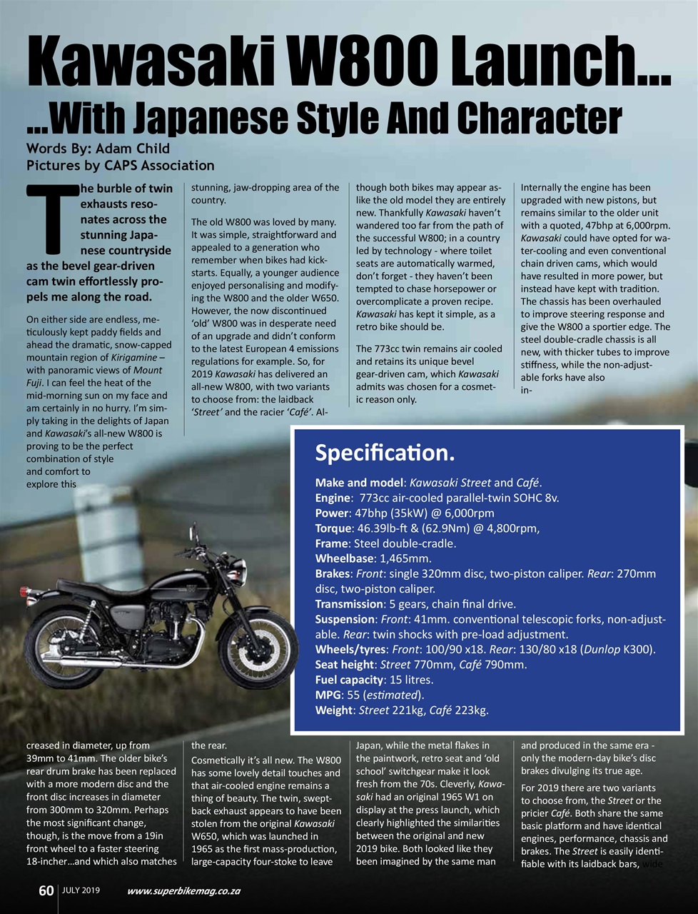 SuperBike South Africa Preview Pages