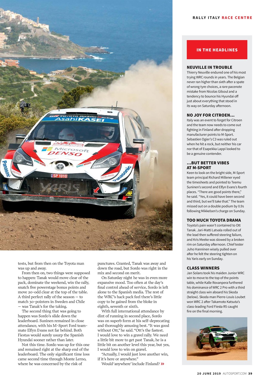 Autosport Preview Pages