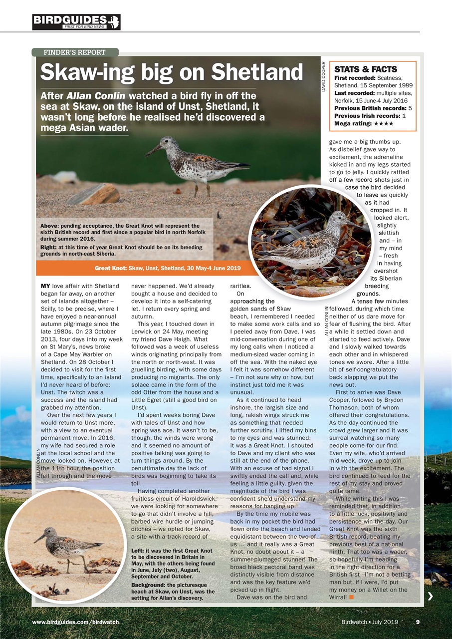 Birdwatch Magazine Preview Pages