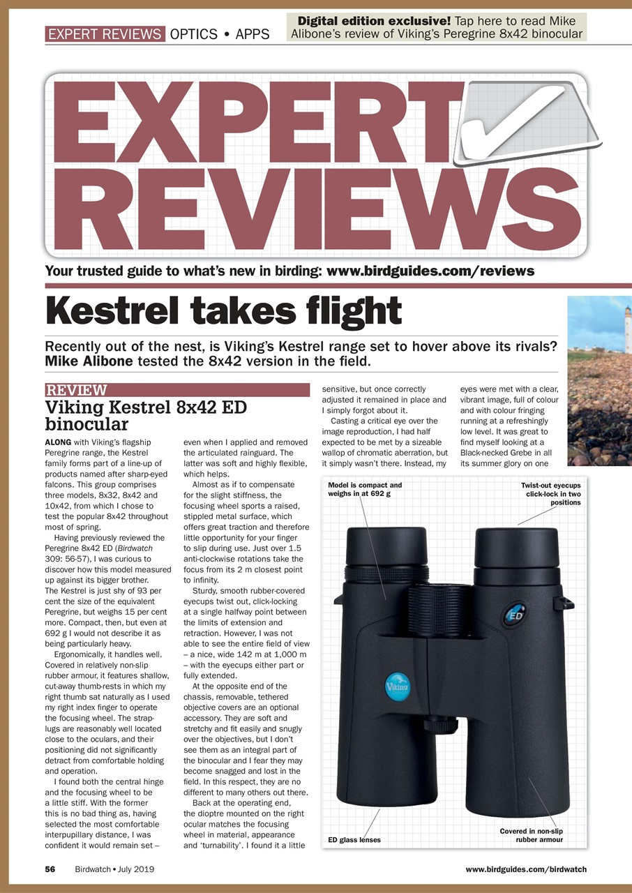 Birdwatch Magazine Preview Pages