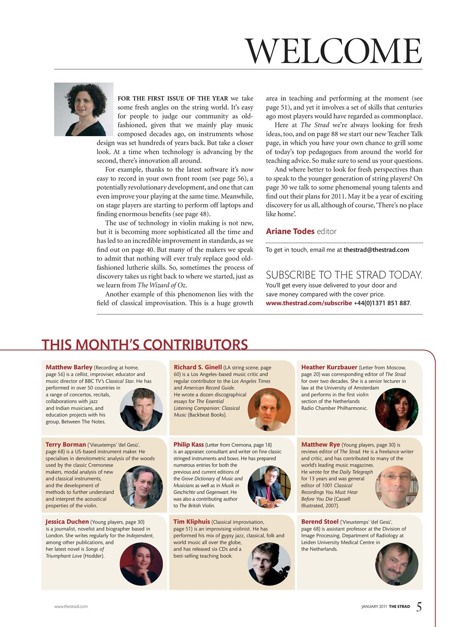 The Strad Preview Pages