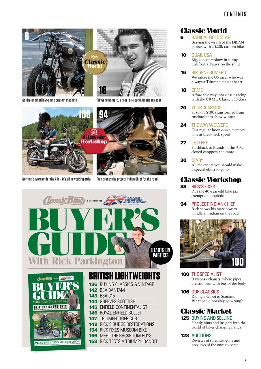 Classic Bike Preview Pages