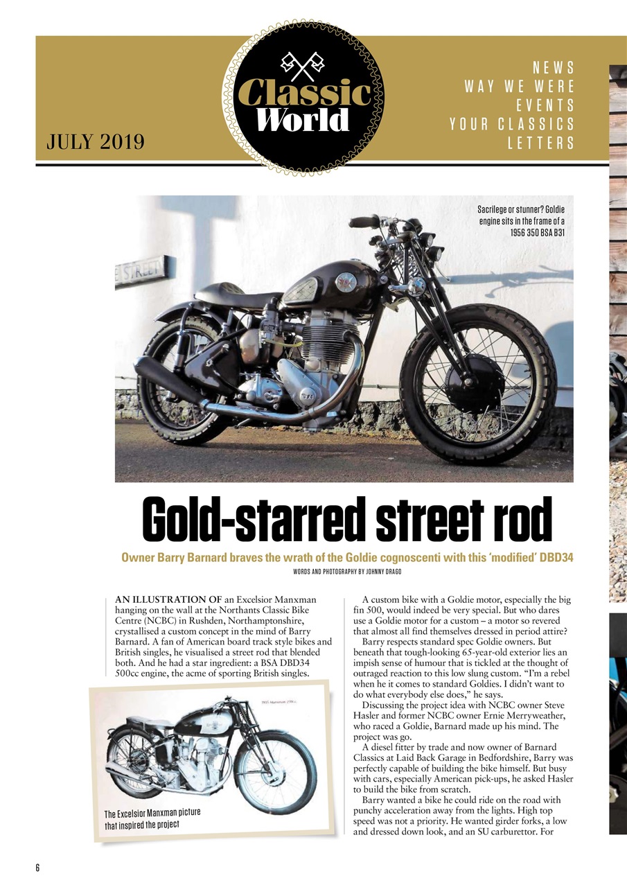 Classic Bike Preview Pages