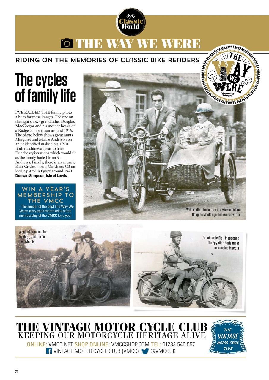 Classic Bike Preview Pages
