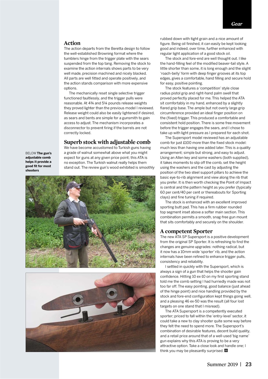 Clay Shooting Preview Pages